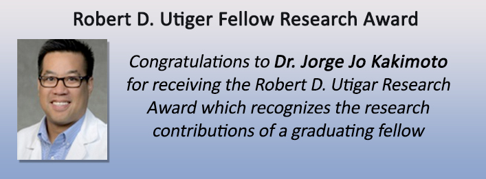 Robert D. Tiger Fellow Research Award 2023